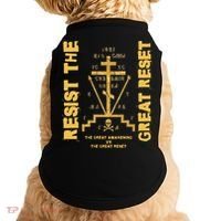 Eastern Orthodox Resist The Great Reset Conservative Doggie Tank thumb 0