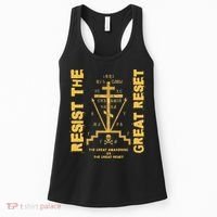 Eastern Orthodox Resist The Great Reset Conservative Women's Tank Top thumb 0
