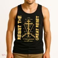 Eastern Orthodox Resist The Great Reset Conservative Tank Top thumb 3