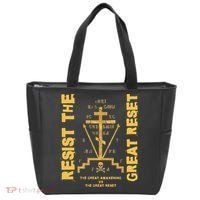 Eastern Orthodox Resist The Great Reset Conservative Tote Bag thumb 0