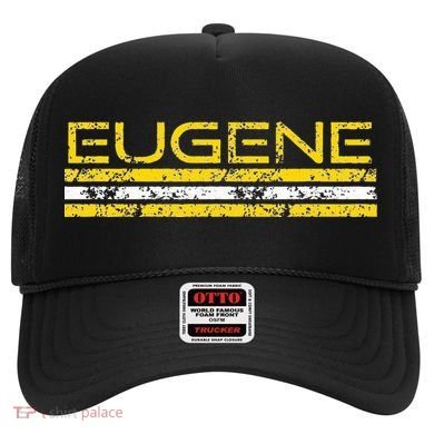 Eugene Oregon Retro Vintage Weathered Hat