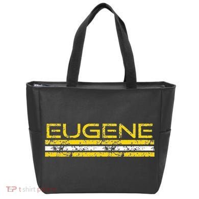 Eugene Oregon Retro Vintage Weathered Tote Bag