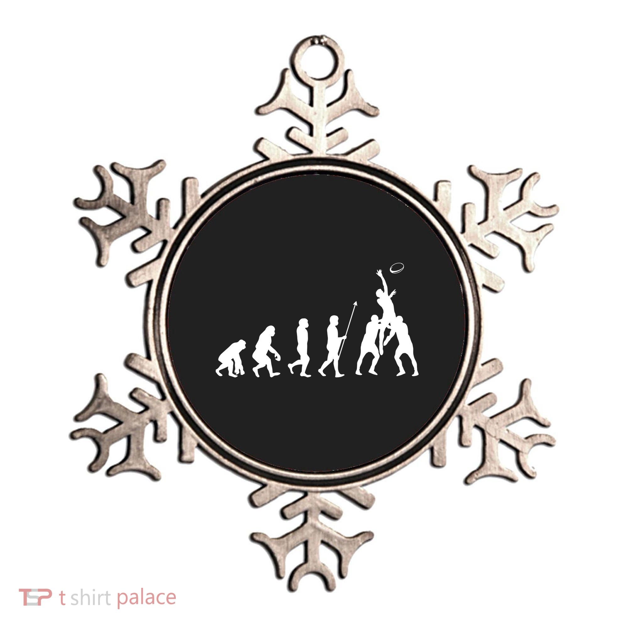 Evolution Of Rugby Ornament
