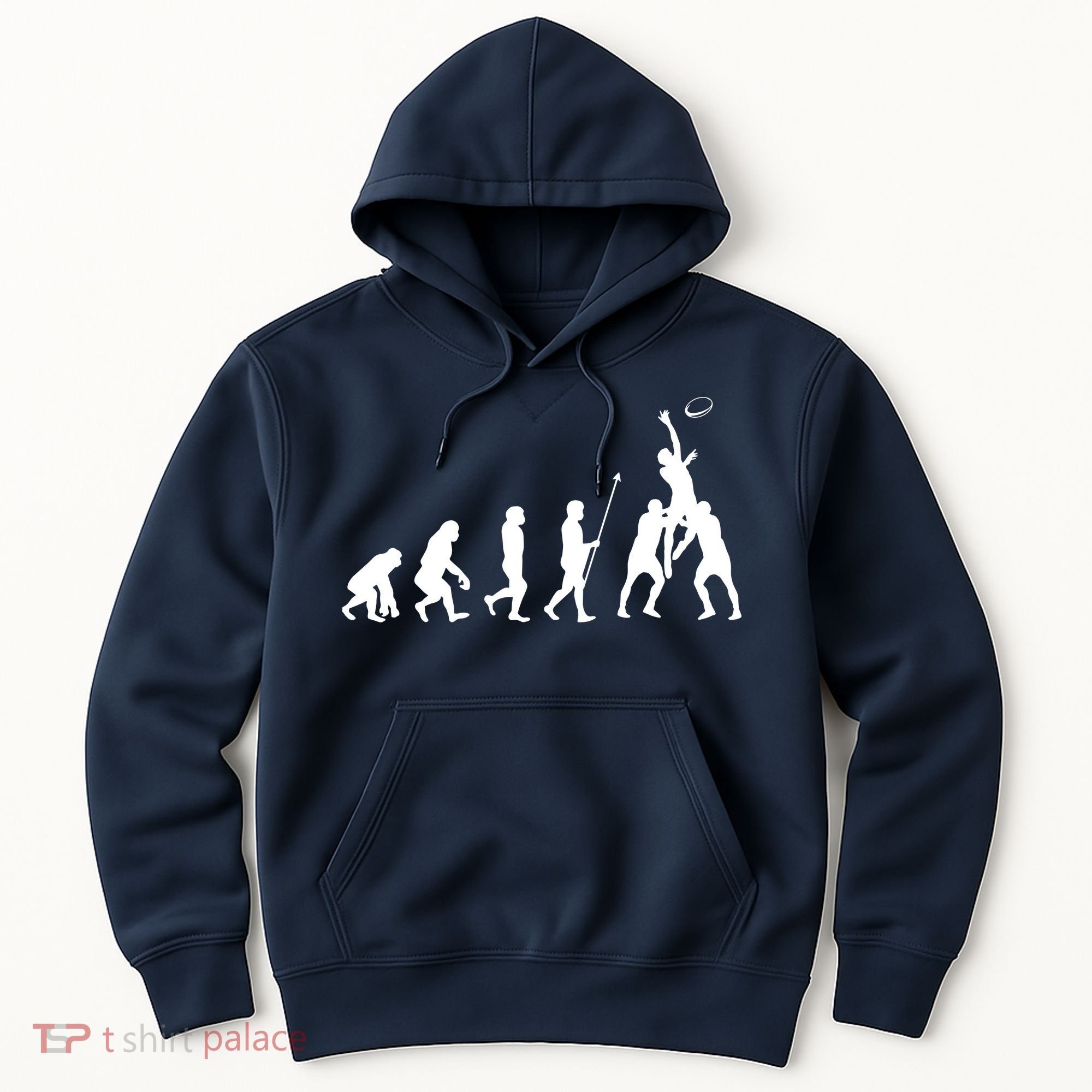 Evolution Of Rugby Hoodie