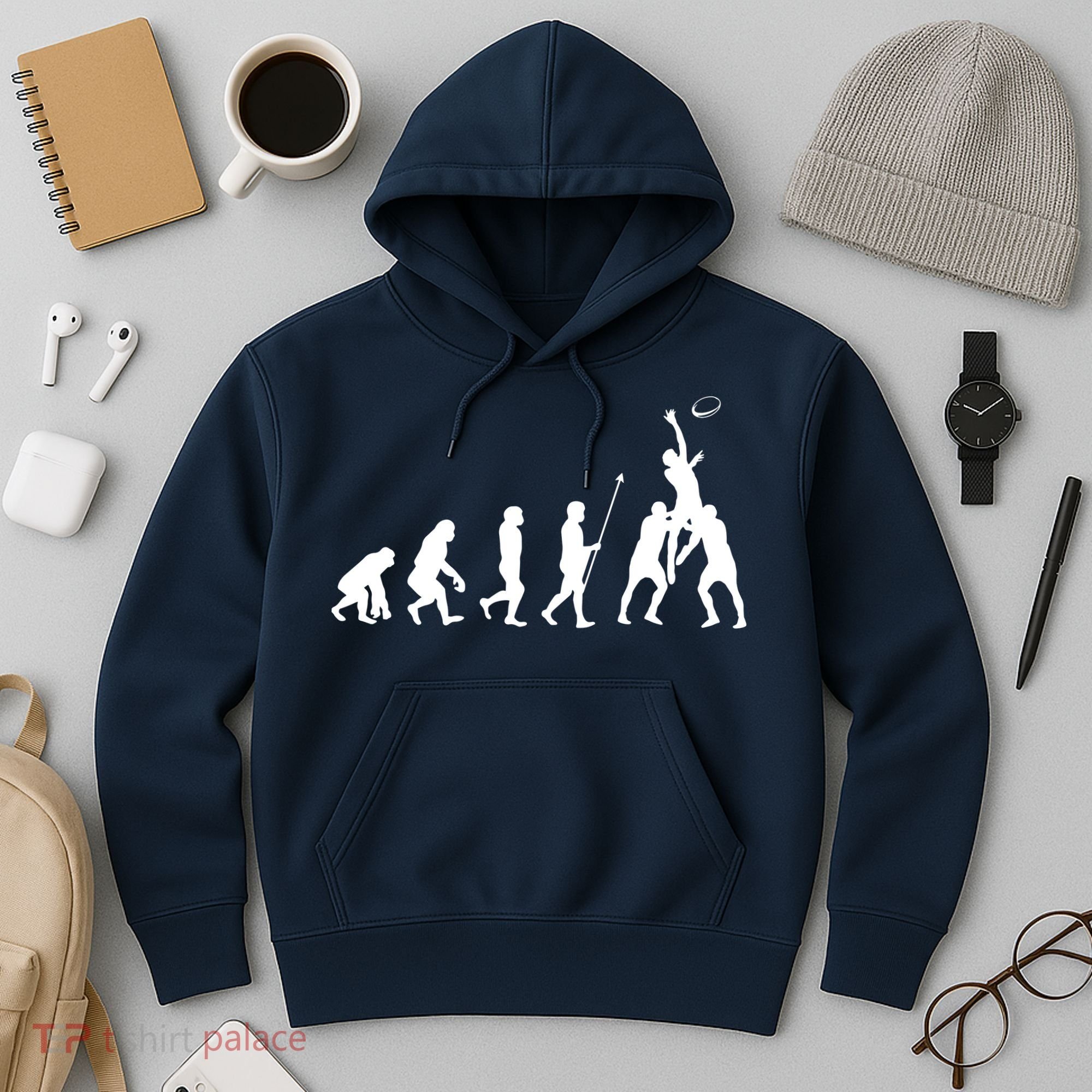 Evolution Of Rugby Hoodie