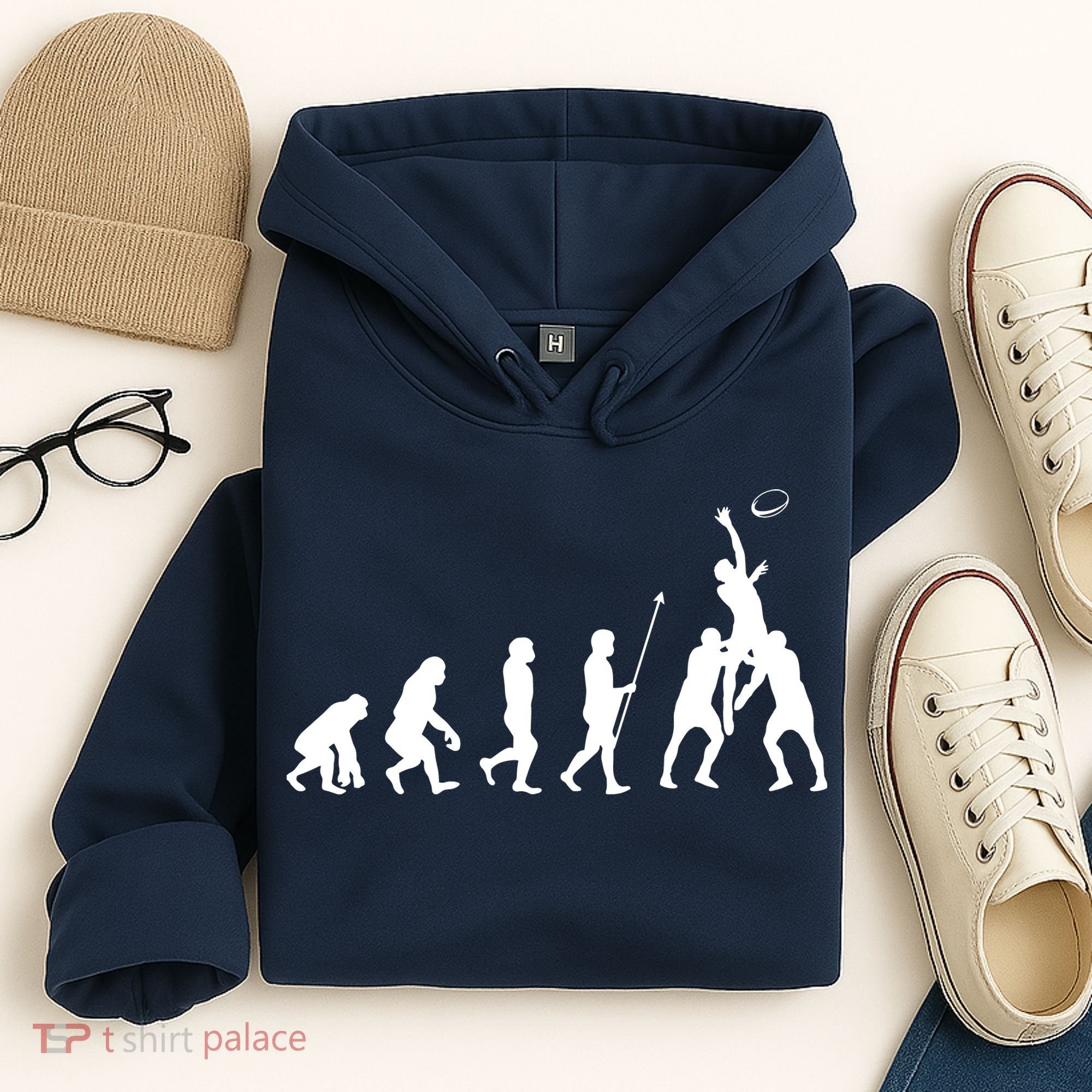 Evolution Of Rugby Hoodie