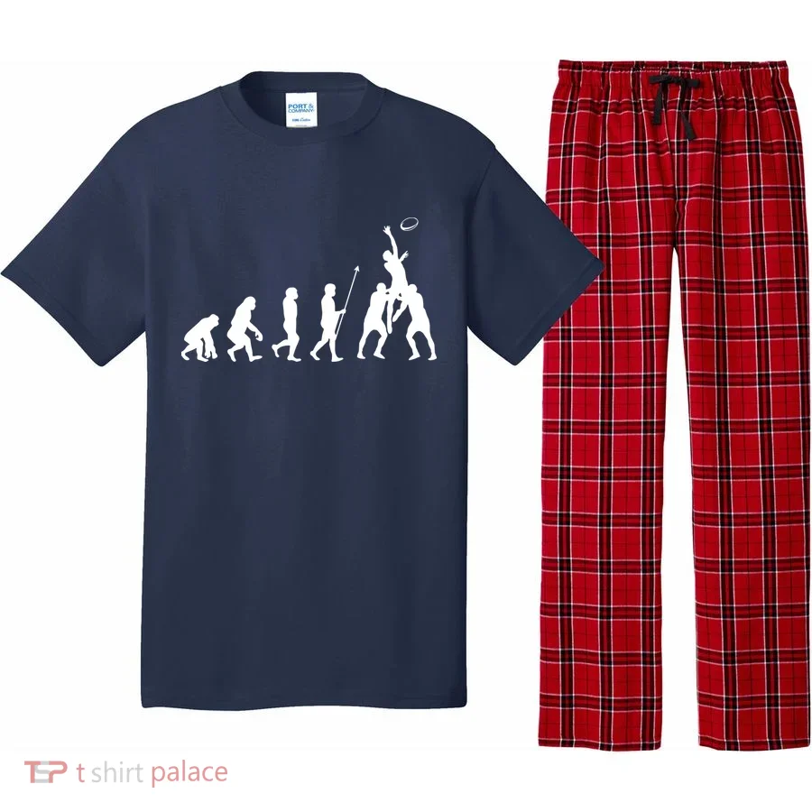 Evolution Of Rugby Pajama Set