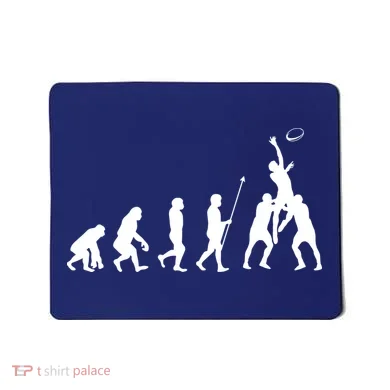Evolution Of Rugby Mousepad