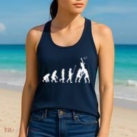 Evolution Of Rugby Women's Tank Top thumb 2