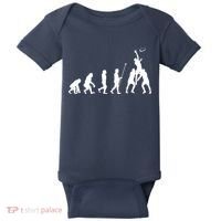 Evolution Of Rugby Baby Bodysuit thumb 0