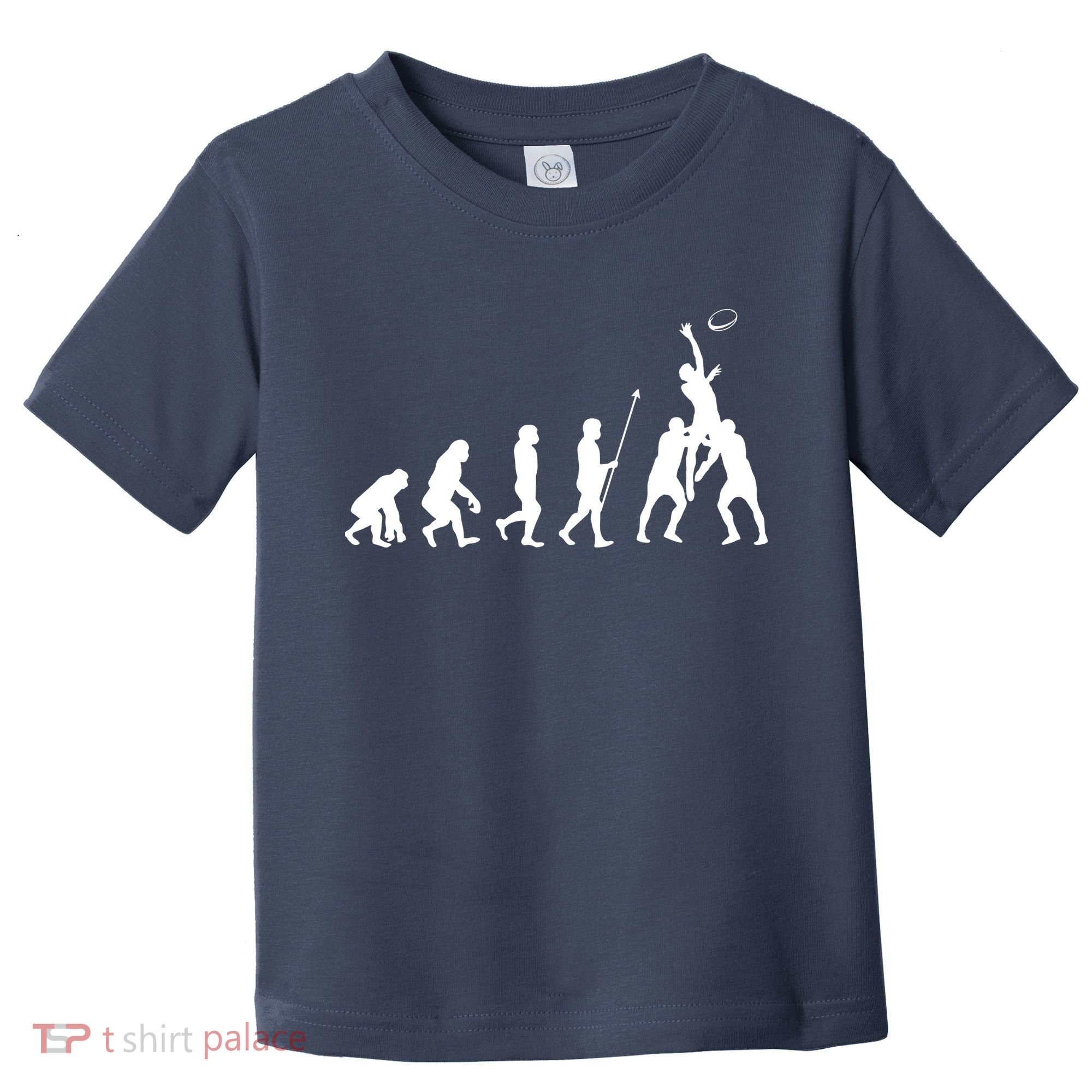 Evolution Of Rugby Toddler T-Shirt