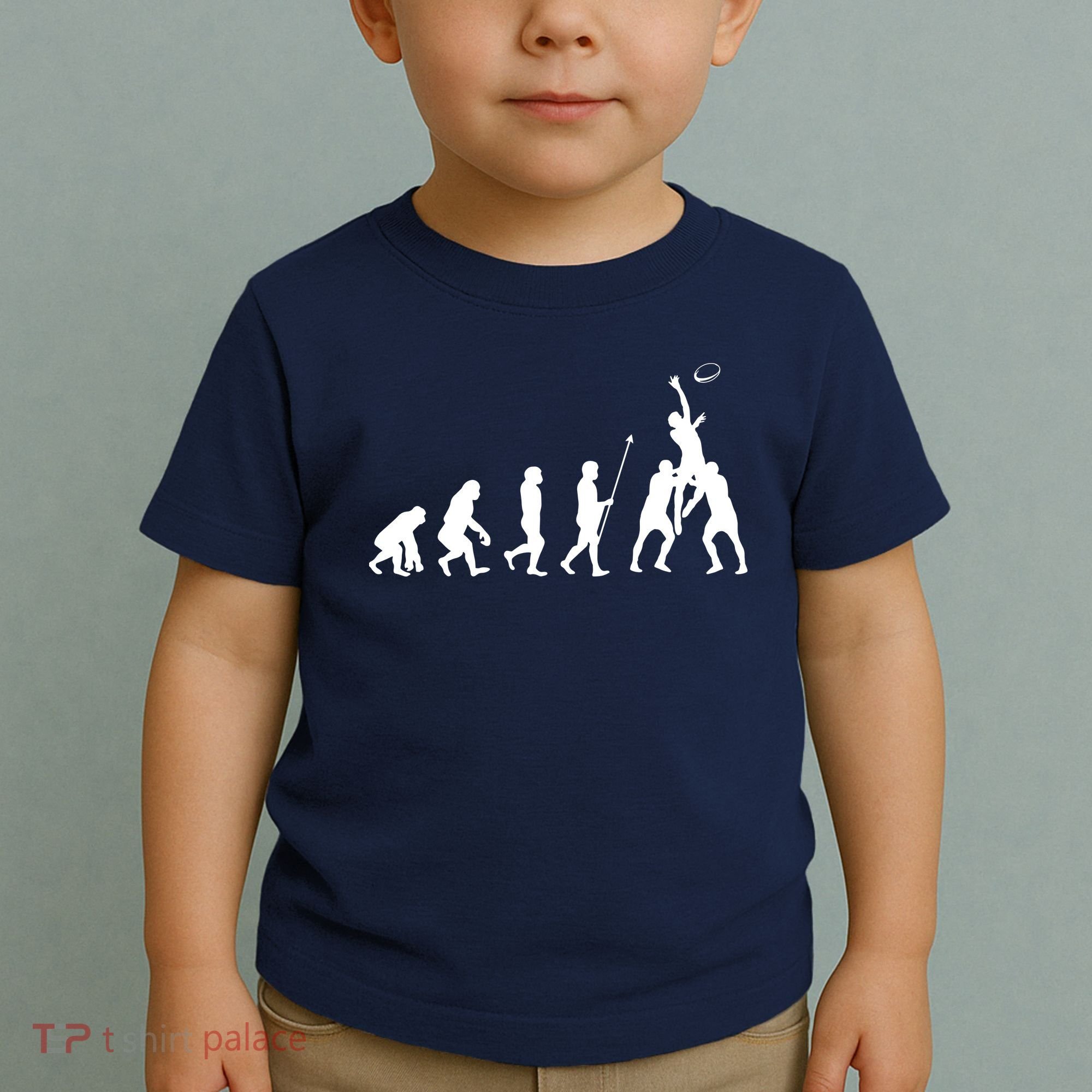 Evolution Of Rugby Toddler T-Shirt