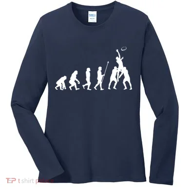 Evolution Of Rugby Women's Long Sleeve Shirt