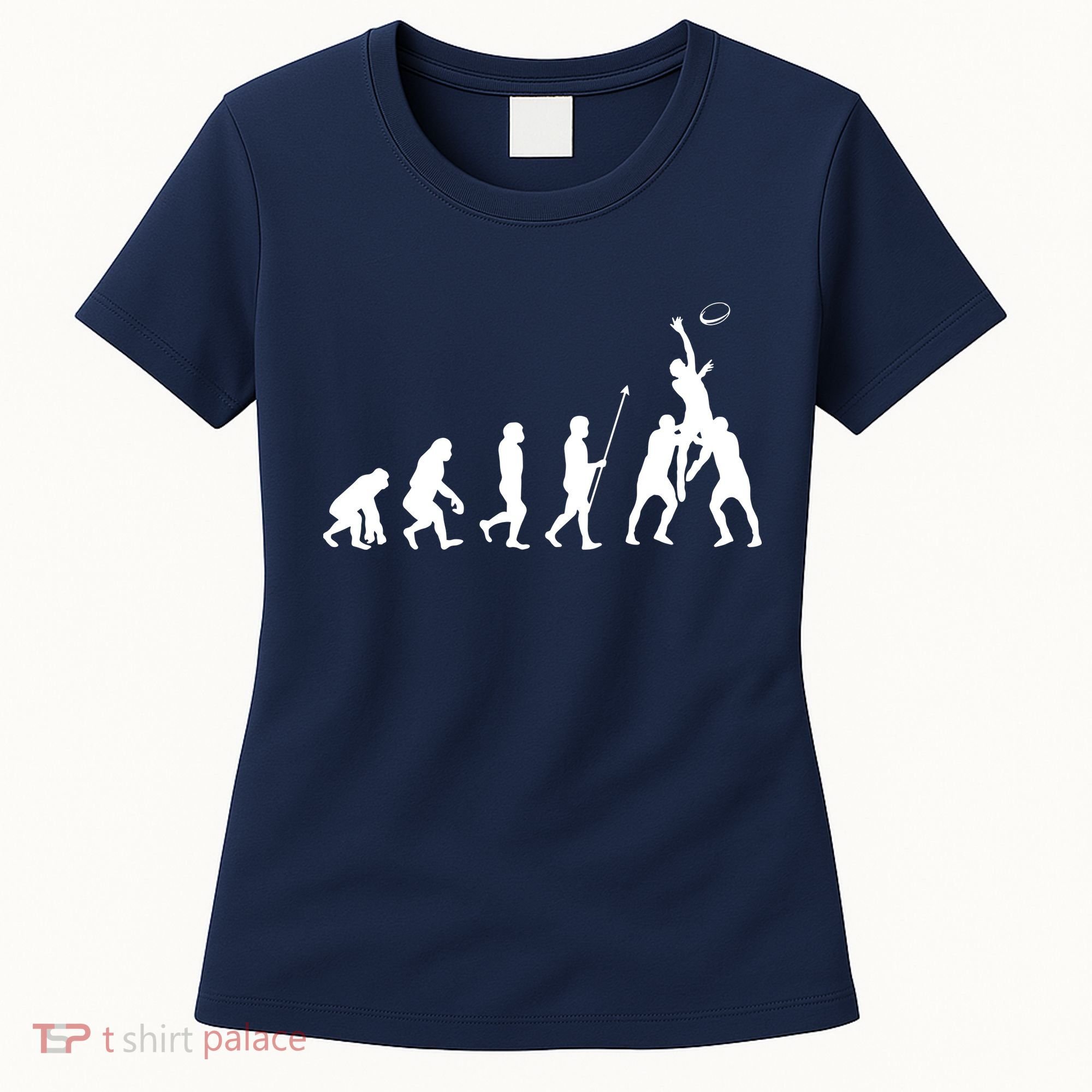 Evolution Of Rugby Women's T-Shirt