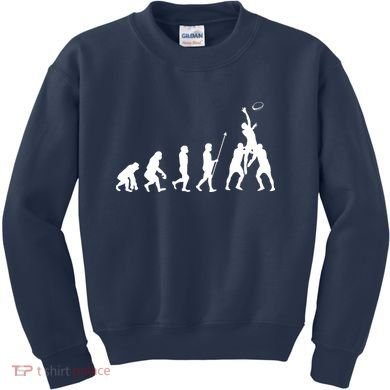 Evolution Of Rugby Kids Sweatshirt