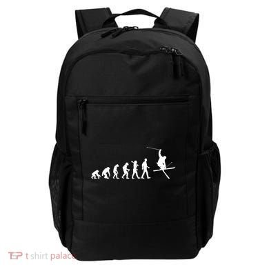 Evolution Of Skiing Cool Gift Backpack
