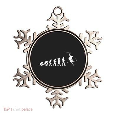 Evolution Of Skiing Cool Gift Ornament