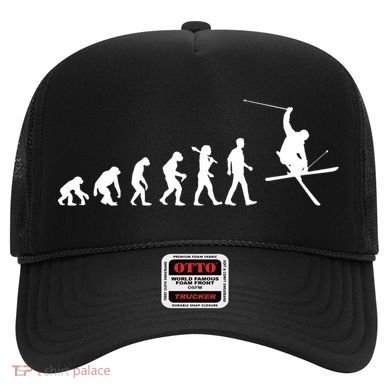 Evolution Of Skiing Cool Gift Hat
