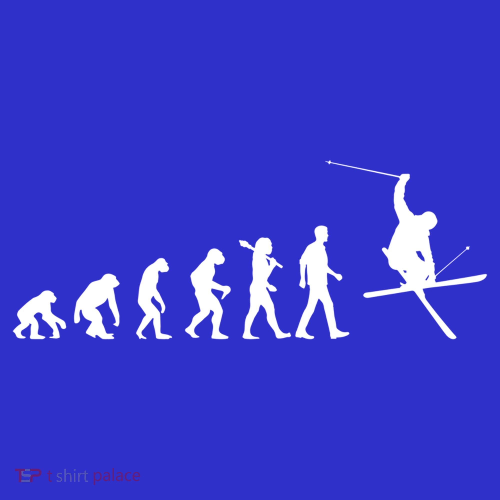 Evolution Of Skiing Cool Gift Long Sleeve Shirt