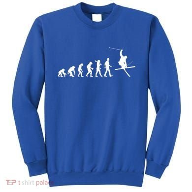 Evolution Of Skiing Cool Gift Sweatshirt