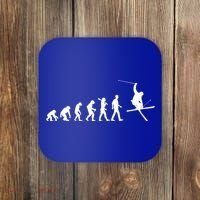 Evolution Of Skiing Cool Gift Coaster thumb 0