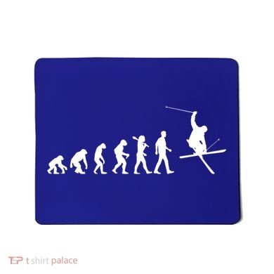 Evolution Of Skiing Cool Gift Mousepad