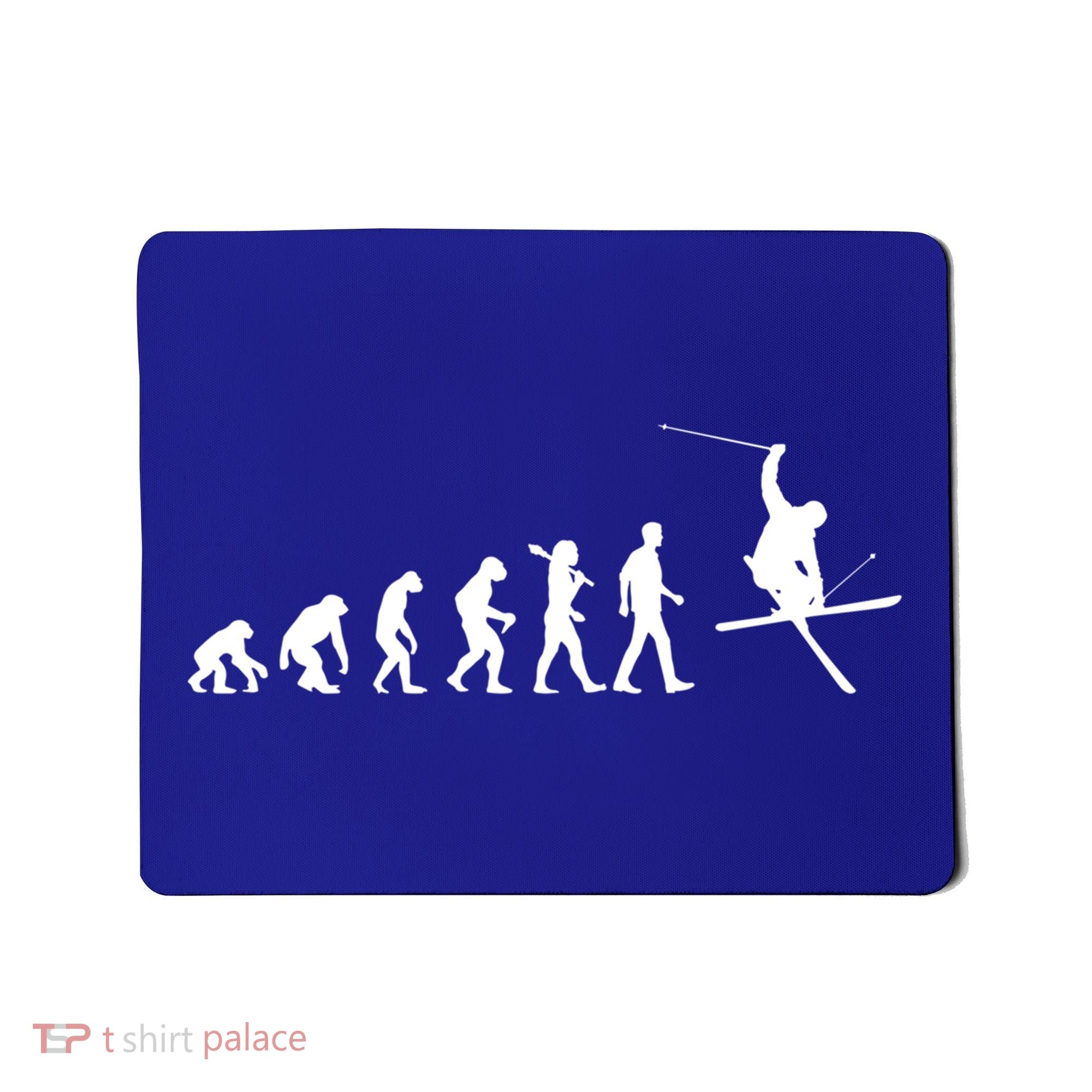 Evolution Of Skiing Cool Gift Mousepad
