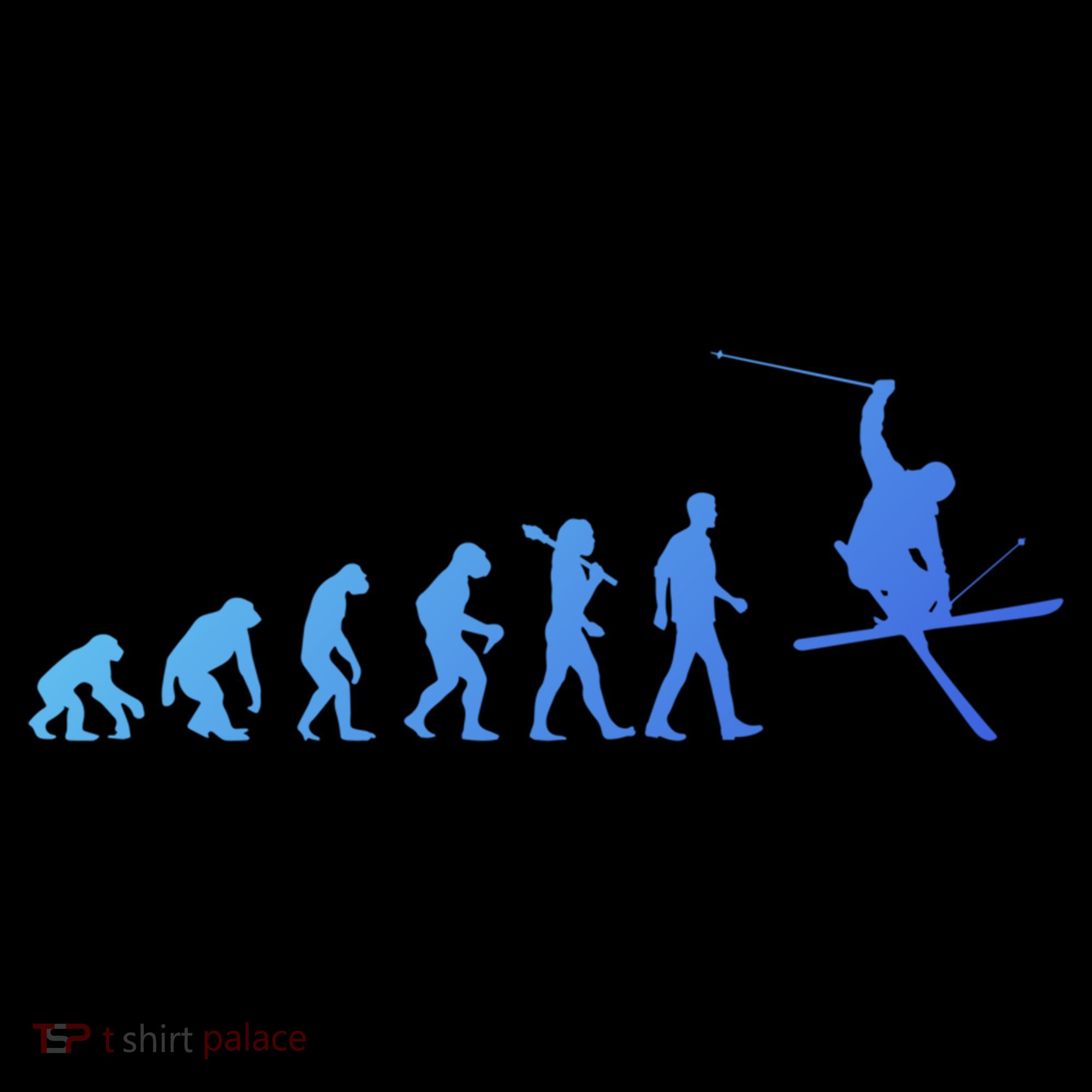 Evolution Of Skiing Cool Gift Bucket Hat