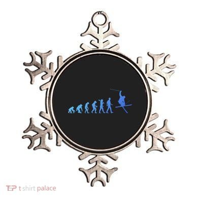 Evolution Of Skiing Cool Gift Ornament