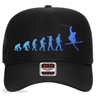 Evolution Of Skiing Cool Gift Hat