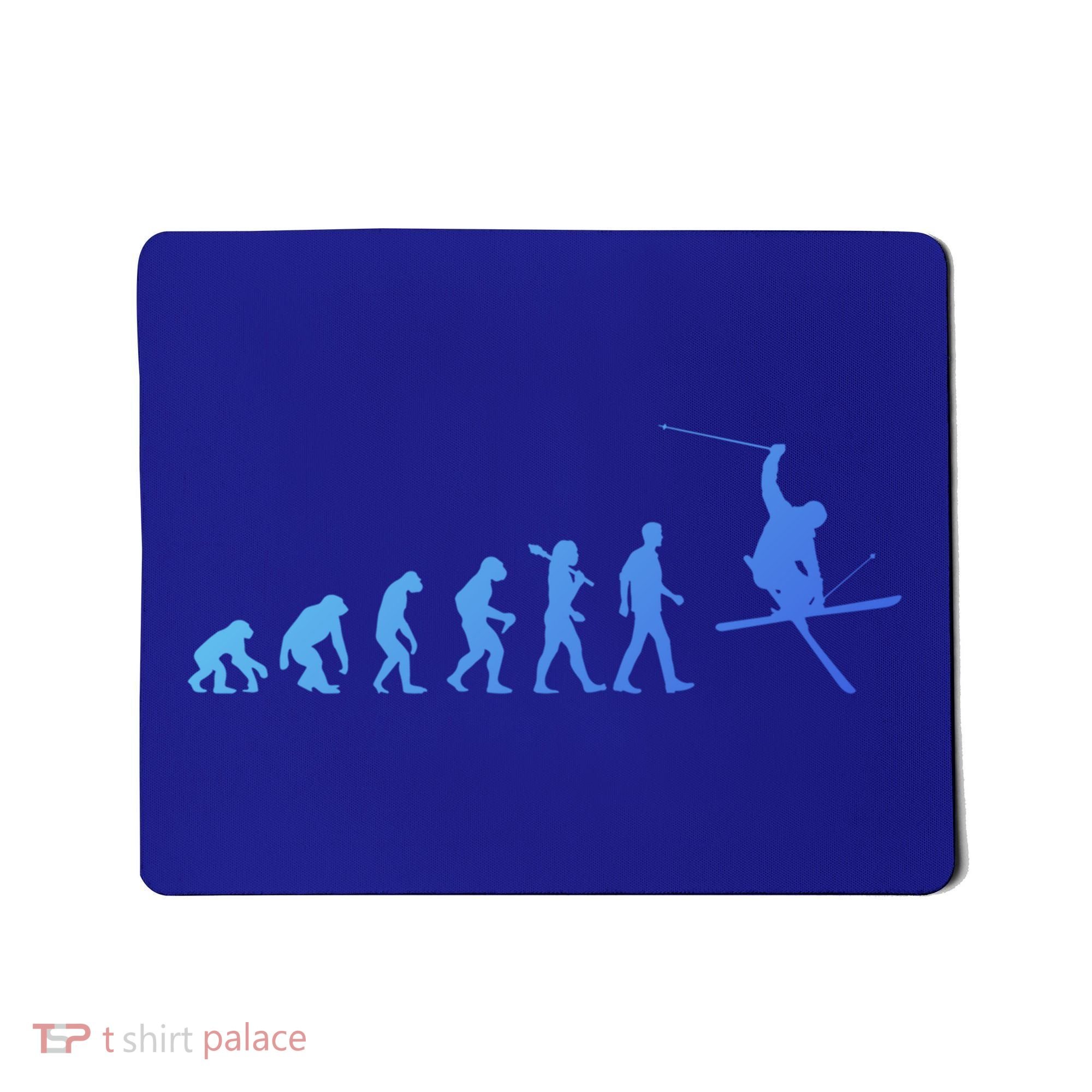 Evolution Of Skiing Cool Gift Mousepad