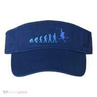 Evolution Of Skiing Cool Gift Visor thumb 0