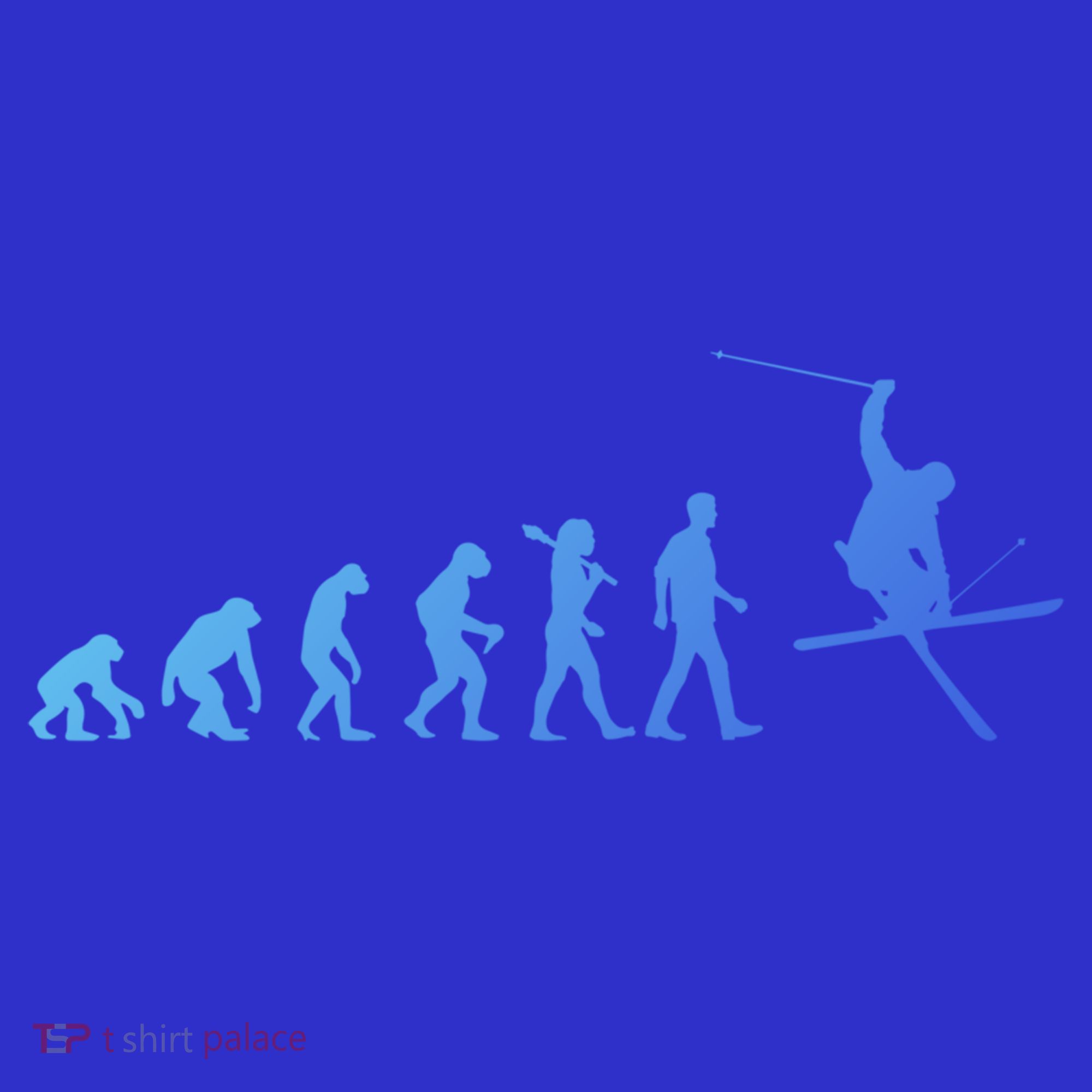 Evolution Of Skiing Cool Gift Visor