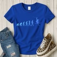 Evolution Of Skiing Cool Gift Women's T-Shirt thumb 3