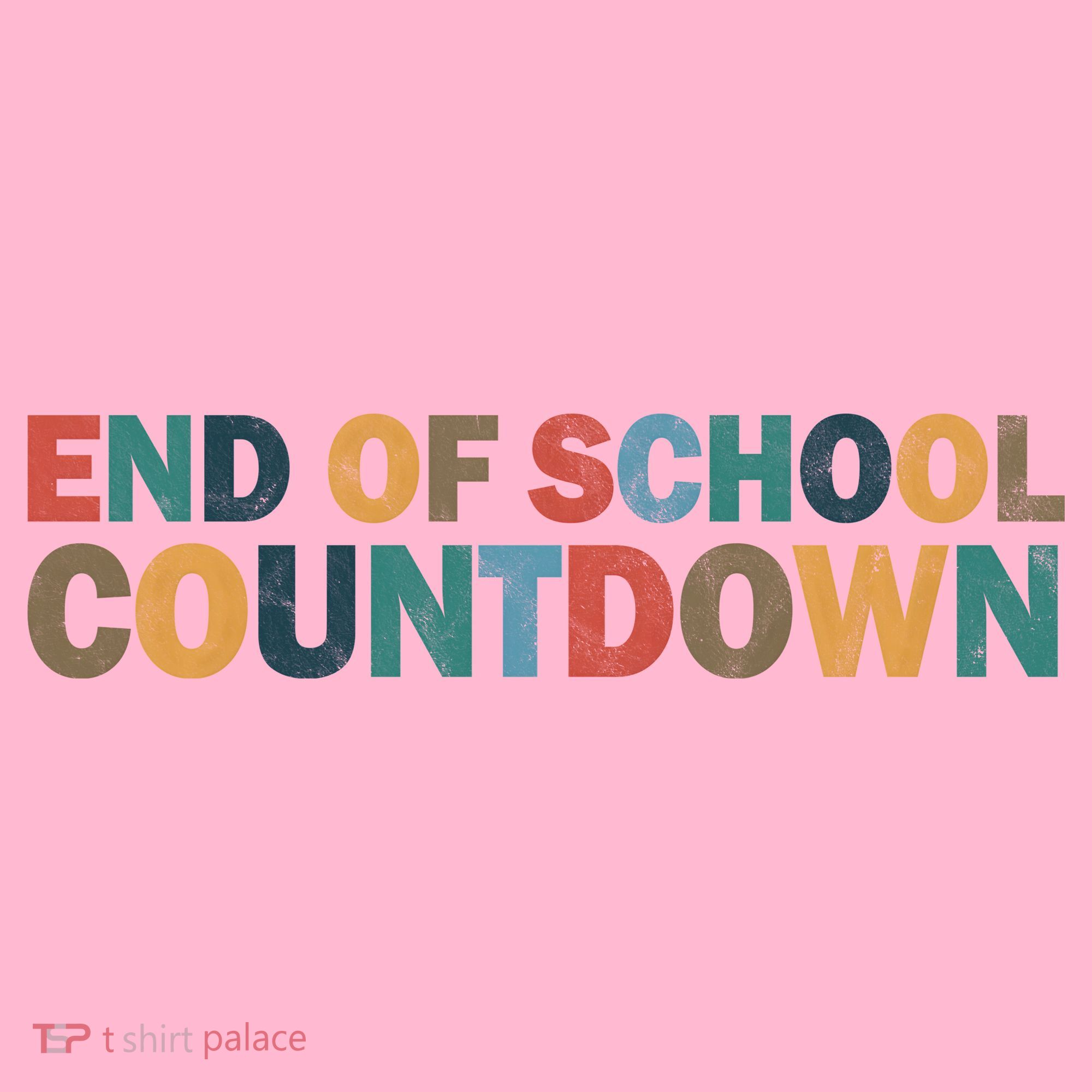 End Of School Countdown Summer Vibe Coaster