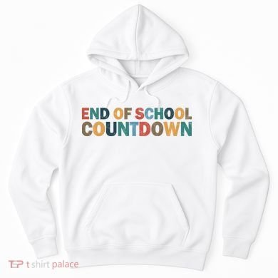 End Of School Countdown Summer Vibe Hoodie
