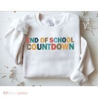 End Of School Countdown Summer Vibe Sweatshirt thumb 2