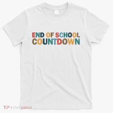 End Of School Countdown Summer Vibe T-Shirt