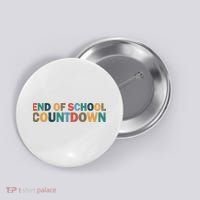 End Of School Countdown Summer Vibe Button thumb 0