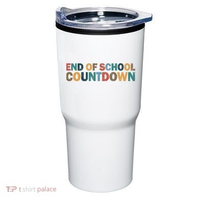 End Of School Countdown Summer Vibe Tumbler
