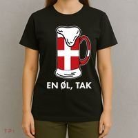 En Ol Tak Denmark Scandinavia Countries Copenhagen Danish T-Shirt thumb 4