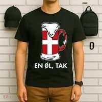 En Ol Tak Denmark Scandinavia Countries Copenhagen Danish T-Shirt thumb 6