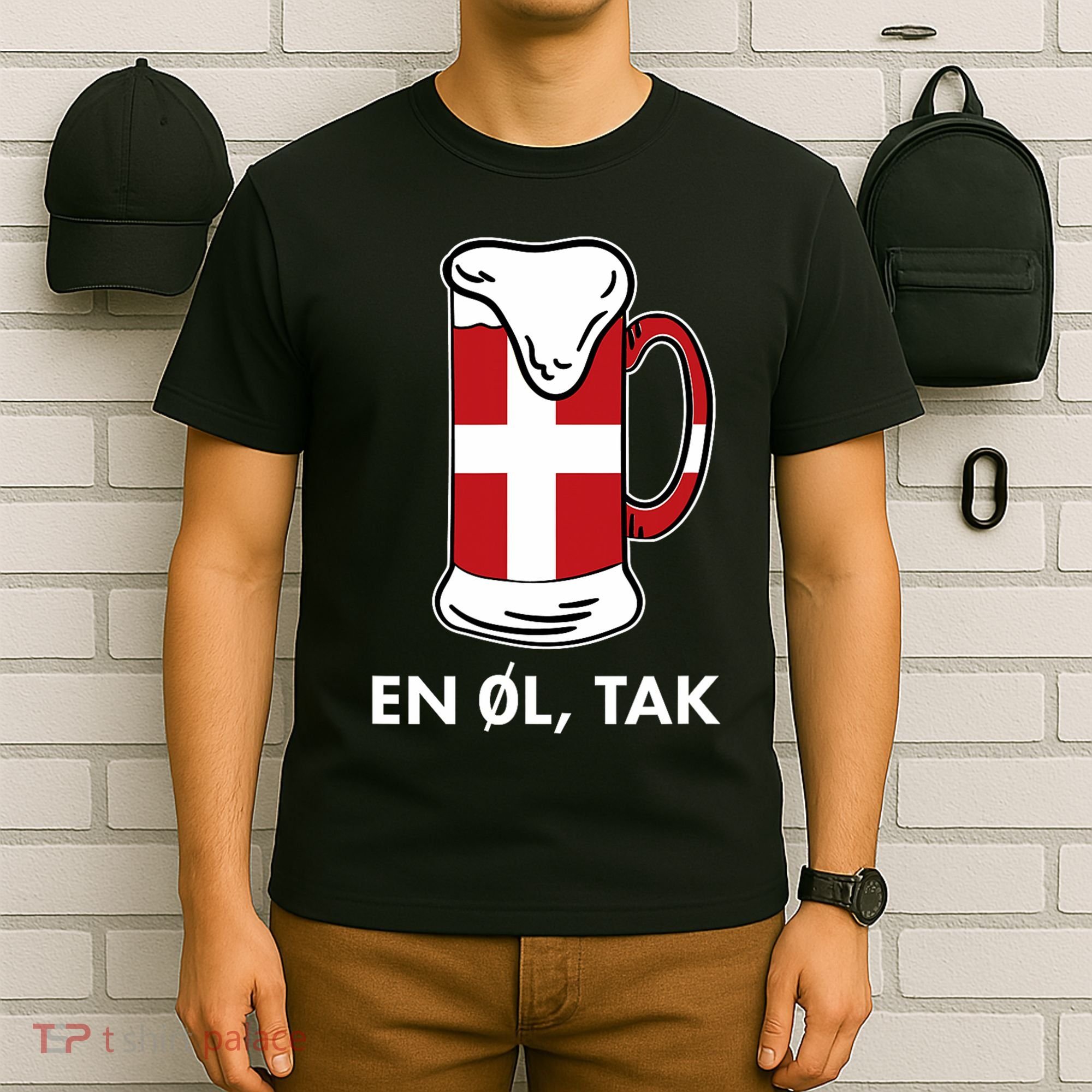 En Ol Tak Denmark Scandinavia Countries Copenhagen Danish T-Shirt