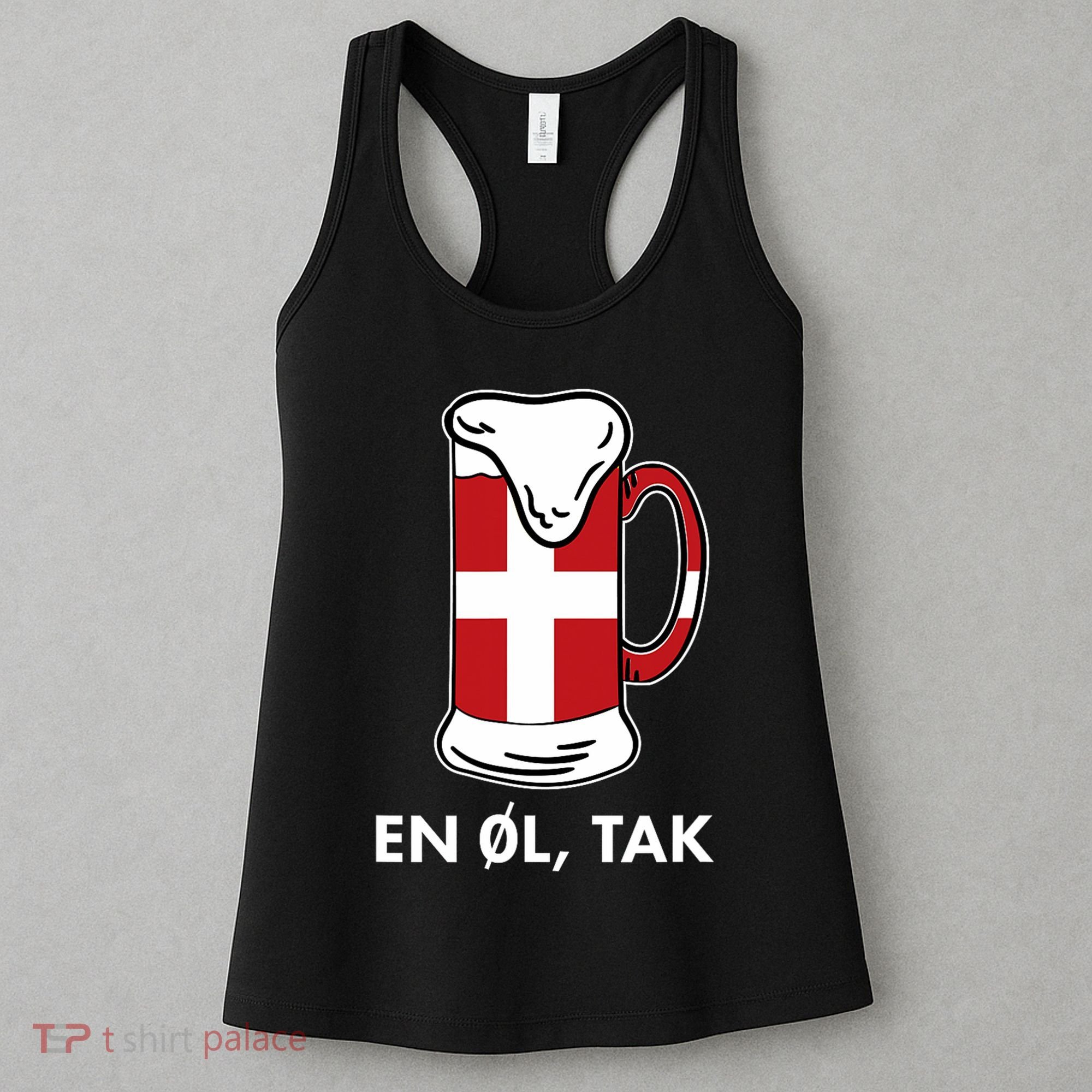 En Ol Tak Denmark Scandinavia Countries Copenhagen Danish Women's Tank Top