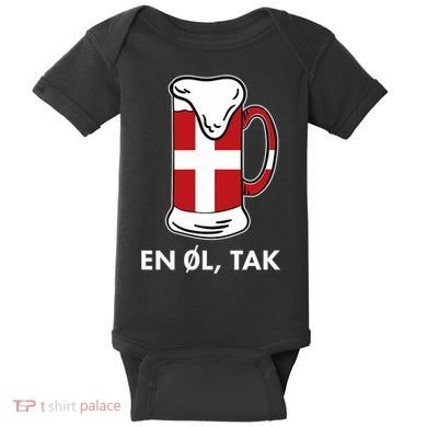 En Ol Tak Denmark Scandinavia Countries Copenhagen Danish Baby Bodysuit