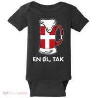 En Ol Tak Denmark Scandinavia Countries Copenhagen Danish Baby Bodysuit thumb 0