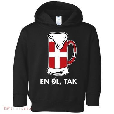 En Ol Tak Denmark Scandinavia Countries Copenhagen Danish Toddler Hoodie