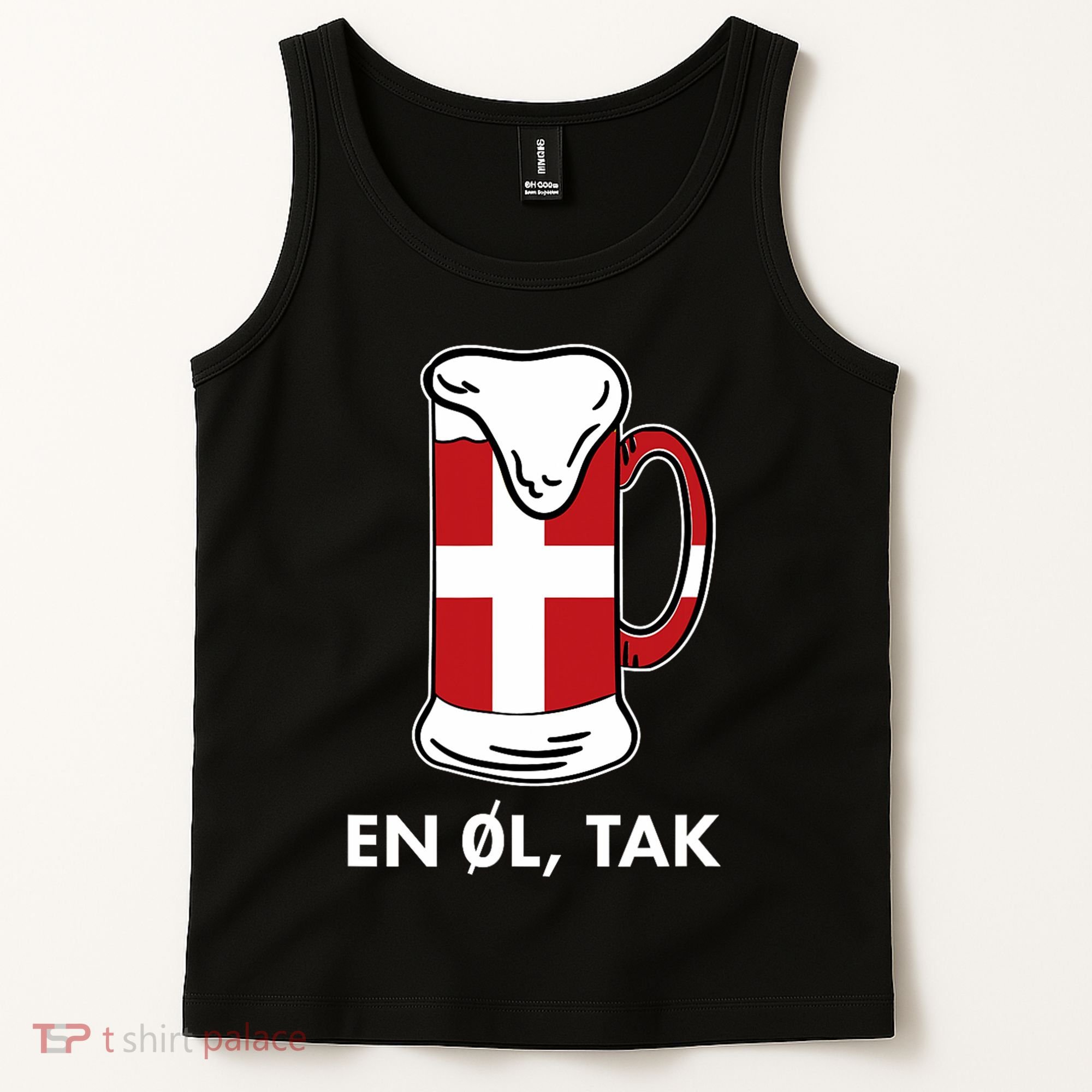 En Ol Tak Denmark Scandinavia Countries Copenhagen Danish Tank Top