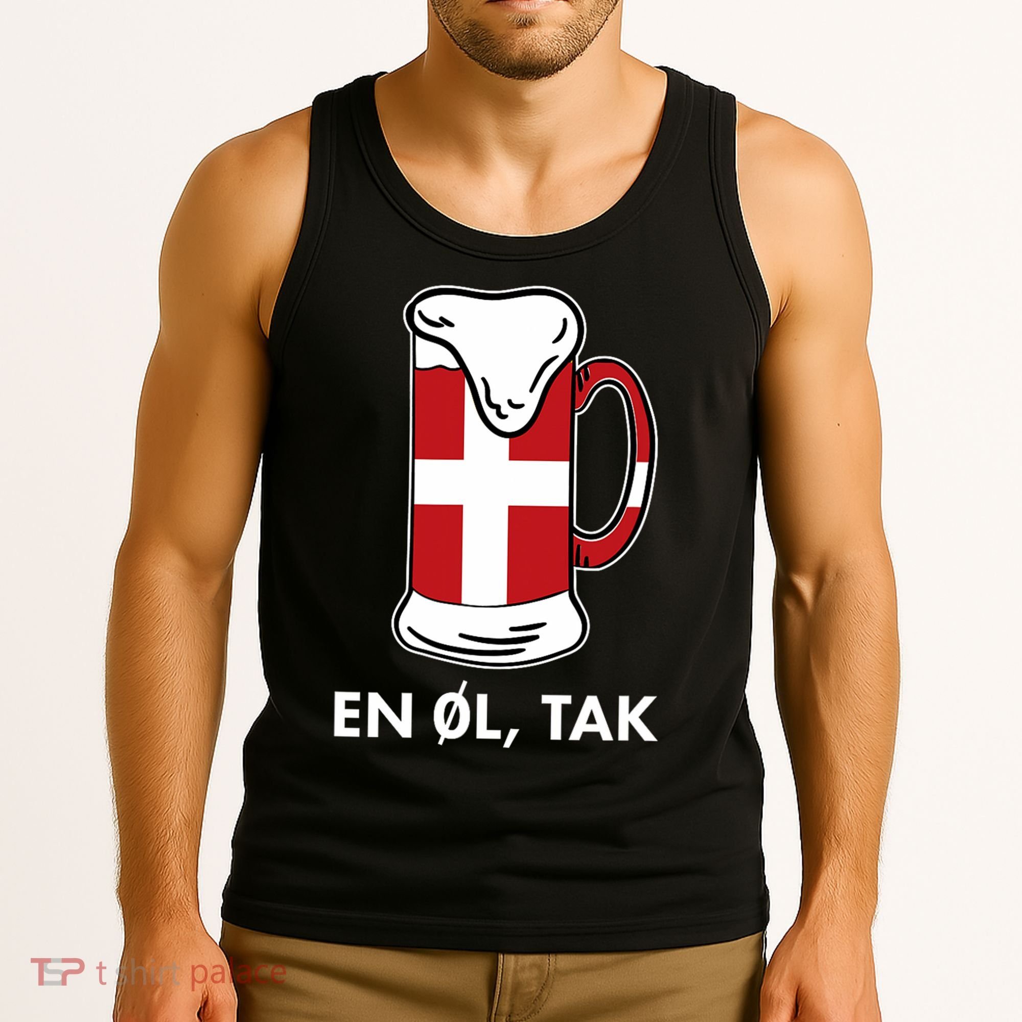En Ol Tak Denmark Scandinavia Countries Copenhagen Danish Tank Top