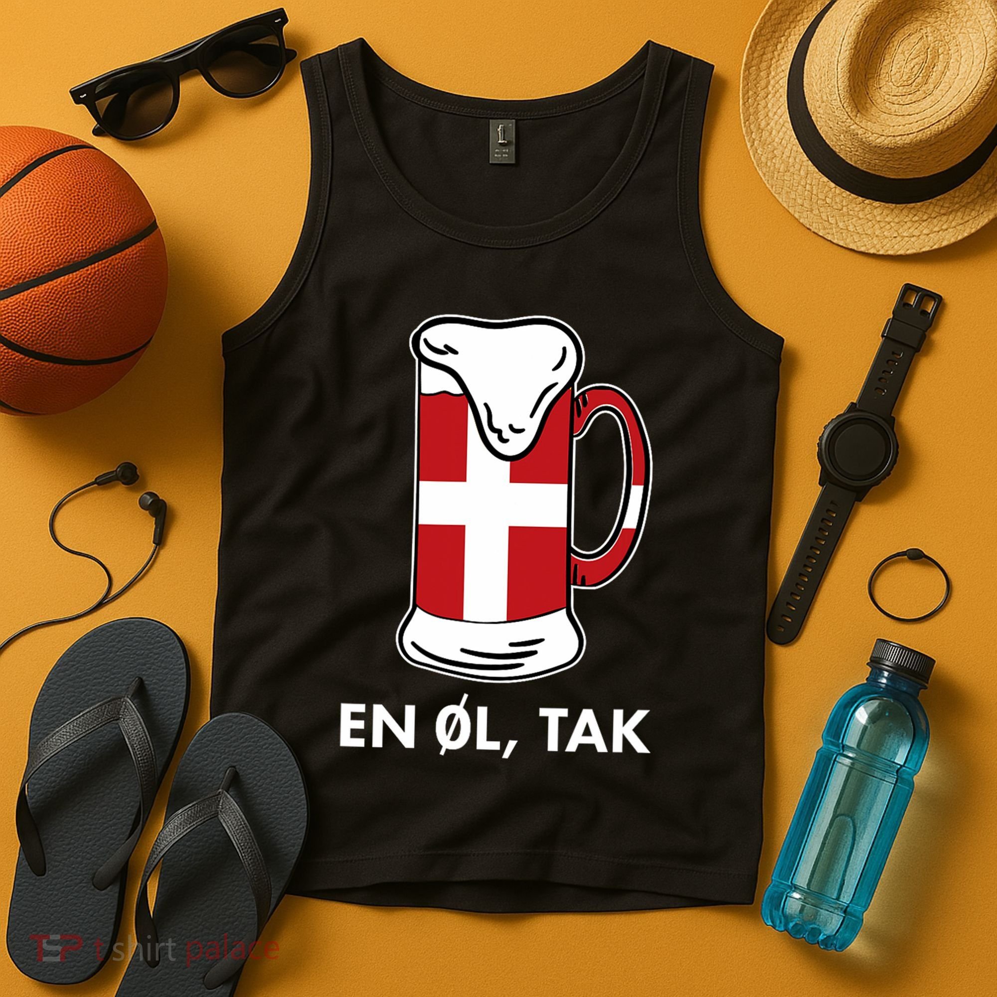 En Ol Tak Denmark Scandinavia Countries Copenhagen Danish Tank Top